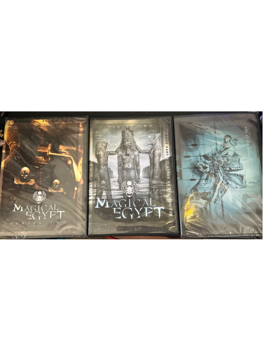Magical Egypt 2 Prologue Pt3, + Episodes 4& 5. 3 DVDs 2 Sealed John Anthony West